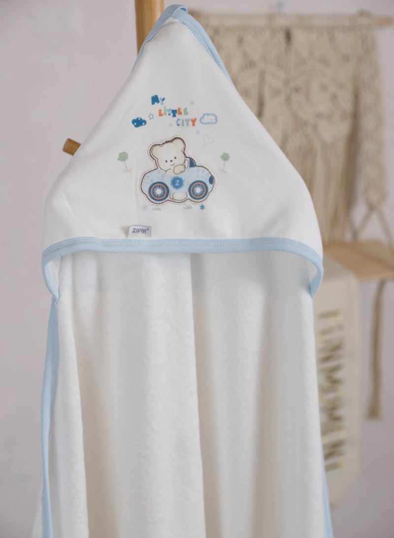 FUN MOMENT Baby Towel with a Hood for Newborns and Toddlers - Image 3