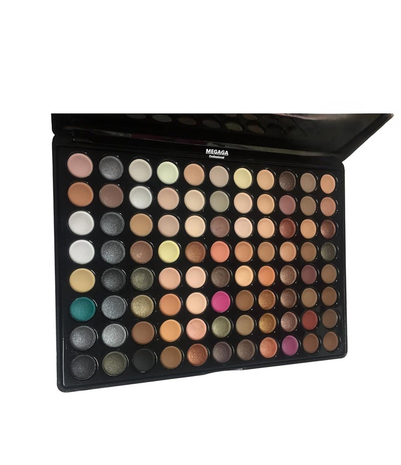 MEGAGA Professional 88 Colors Eyeshadow Palette with Applicator - Image 2