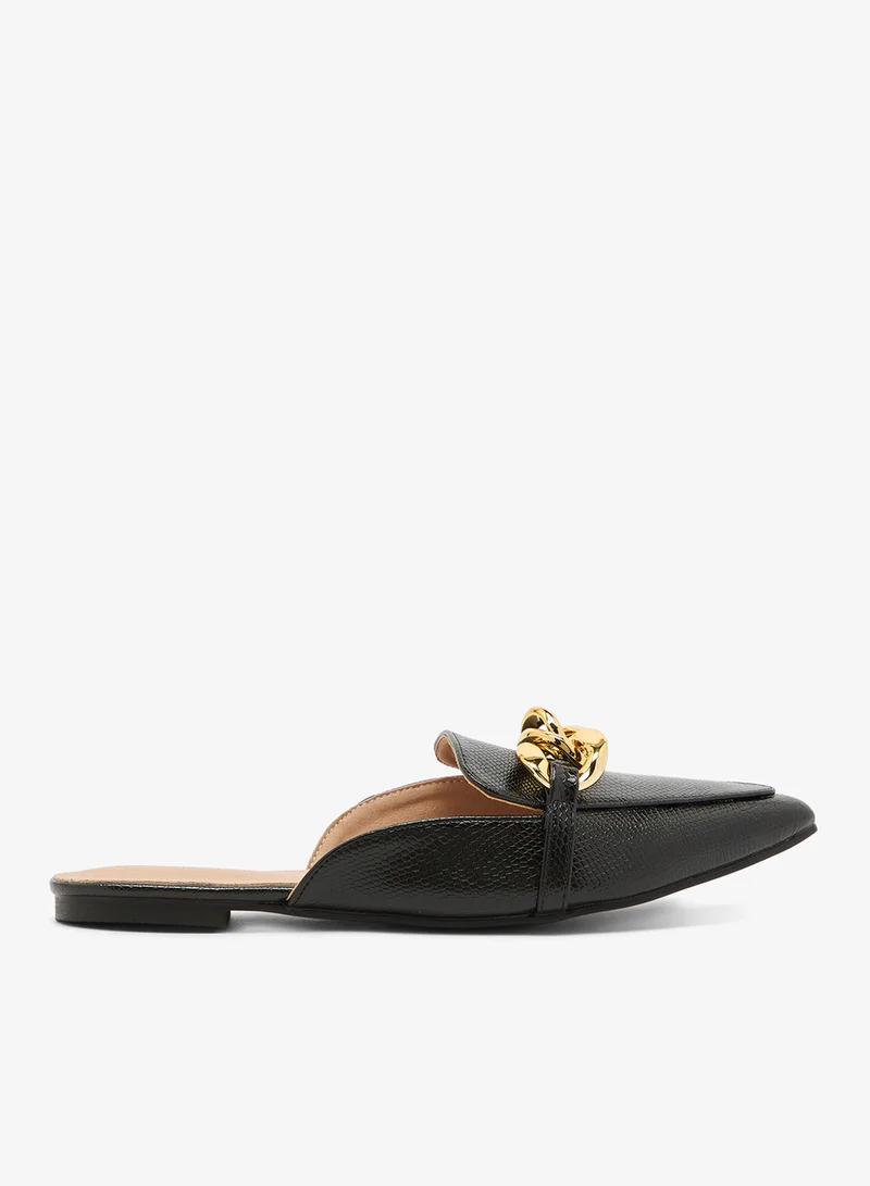 ايلا Gold Accent Mules