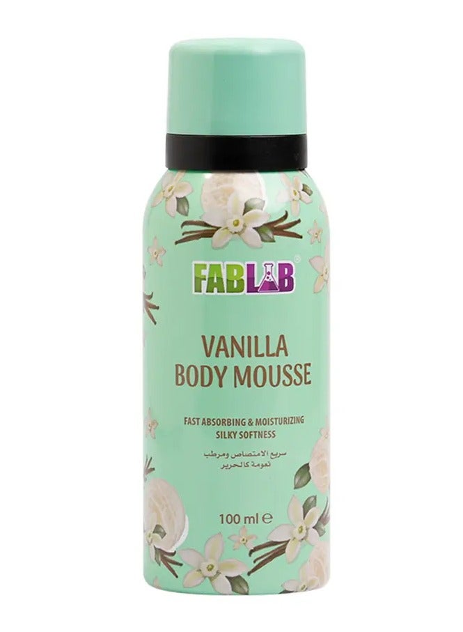 FabLab Vanilla Body Mousse 100ml