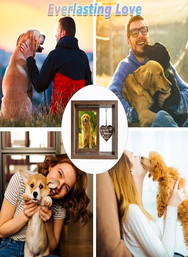 MCOTOP Dog Memorial Sympathy Gift for Loss of Dog - Cat Pet Bereavement Remembrance Picture Frame, Memorial Picture, Frame Pet Loss Gift My Hardest Goodbye - Image 3
