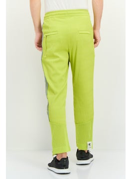 Adidas Men Sportswear Fit Outdoor Track Pants, Mustard Green  - Image 3