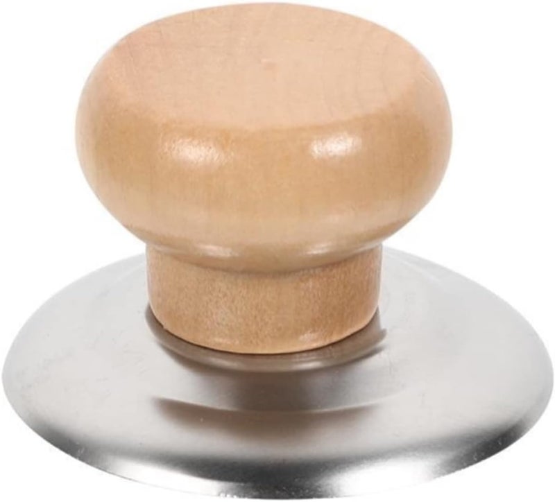 Wooden Cookware Handle Lid Knob, Universal Pot Pan Lid Holder, 1 Piece - Image 1