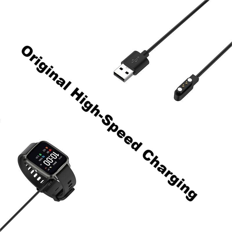 Acediar [2-Pack] 3.3FT Smart Watch Charger Magnetic USB Charging Cable for Letsfit Willful YAMAY SW023 ID205L SW021 ID205U ID205S SW025 Uwatch 3S - Image 4