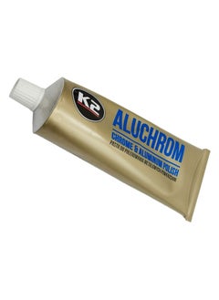 K2 Car Care Product Aluchrome Chrome And Aluminum Polish 120g Renews Shines Preserves Made In EU K003