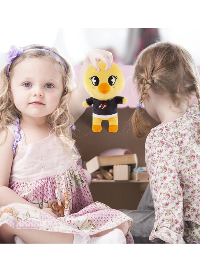 دمية مريحة من ستراي كيدز - دجاجة صغيرة صفراء لطيفة محشوة للأطفال والبالغين، هدية عيد ميلاد مثالية للأولاد والبنات - Image 5