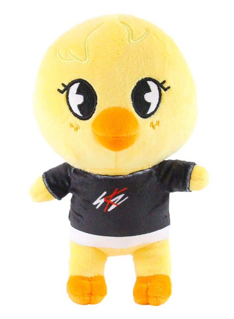 دمية مريحة من ستراي كيدز - دجاجة صغيرة صفراء لطيفة محشوة للأطفال والبالغين، هدية عيد ميلاد مثالية للأولاد والبنات - Image 1