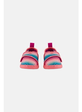 TOMS Toddlers Girl Alpargata Velcro Shoes, Pink Combo  - Image 2