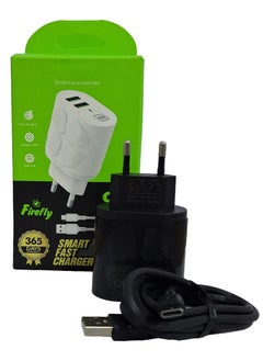 Smart fast charging type-C compact size , with  dual USB cable , 9A power max