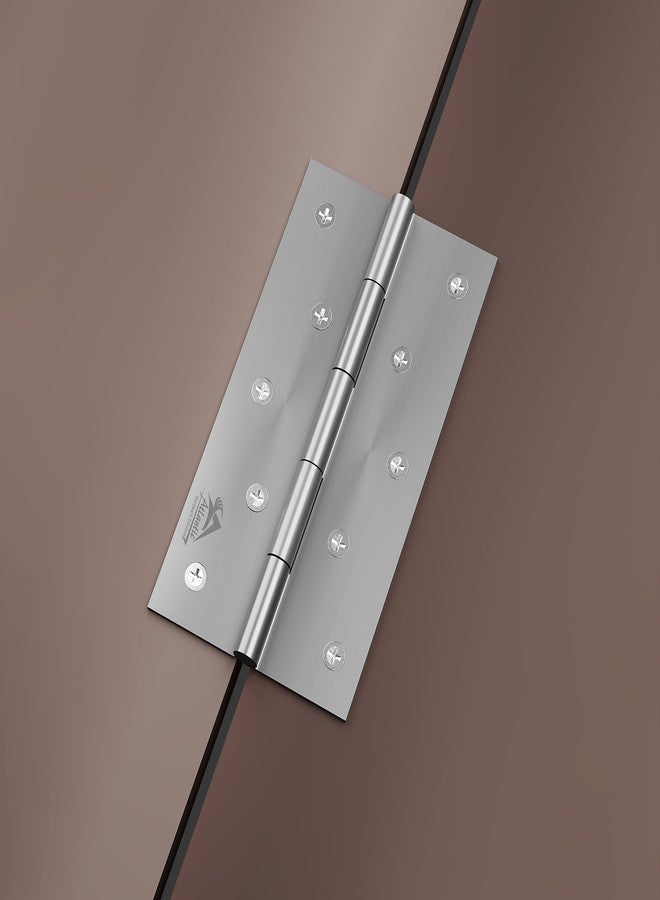 Atlantic Window Hinges 3 Inch x 12 Gauge/2.4 MM Thickness Home/Office/Hotel Window Wardrobe Cabinets/Bedroom/Kitchen/Bathroom Premium Stainless Steel Welded Head, Matt Finish, Pack of 24 Pcs - Image 5