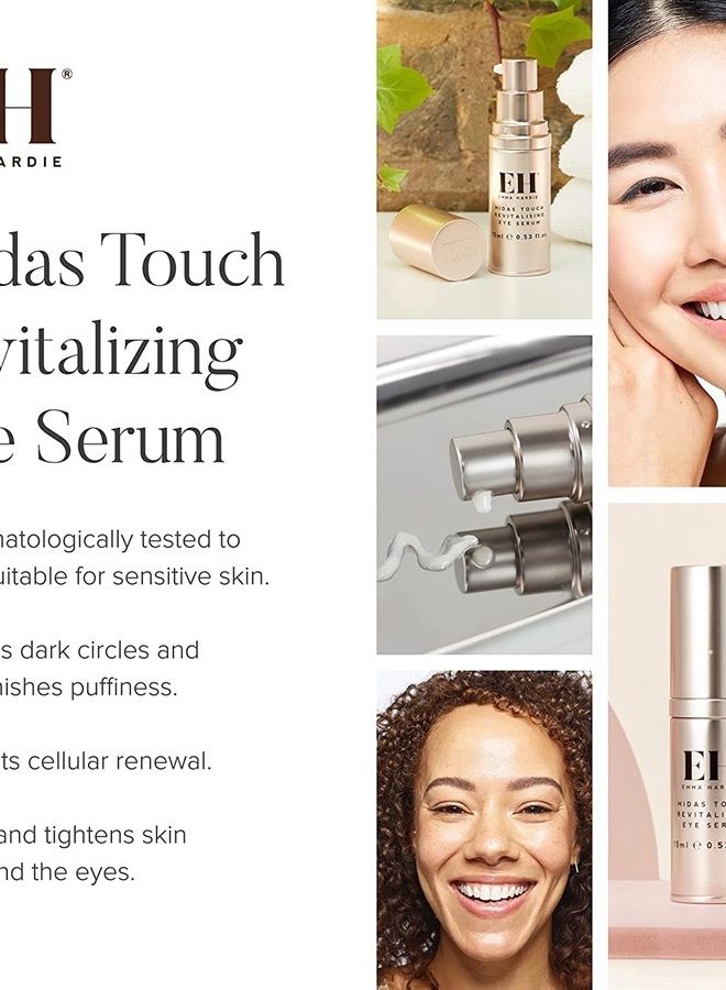 EMMA HARDIE Midas Touch Revitalizing Eye Serum | Soothing | Lightweight | For All Skin Types | Sulfate, Paraben Free | 0.53 oz - Image 2