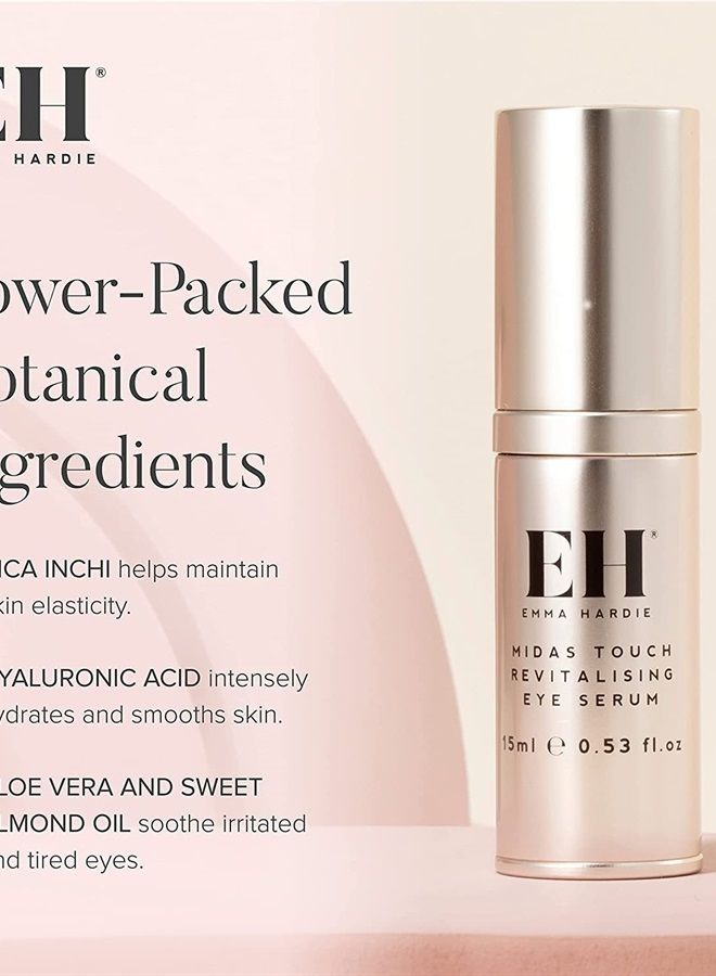 EMMA HARDIE Midas Touch Revitalizing Eye Serum | Soothing | Lightweight | For All Skin Types | Sulfate, Paraben Free | 0.53 oz - Image 4