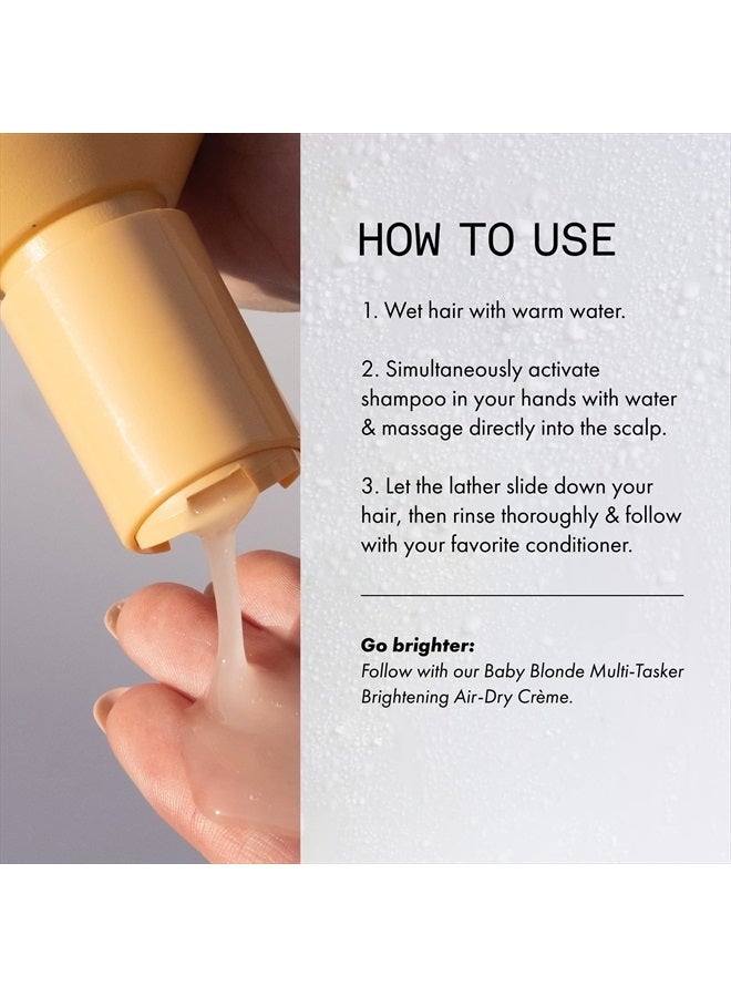 Fekkai Baby Blonde Brighten & Boost Shampoo - 8.5 oz - Brightening Cleanser - Salon Grade, EWG Compliant, Vegan & Cruelty Free - Image 4