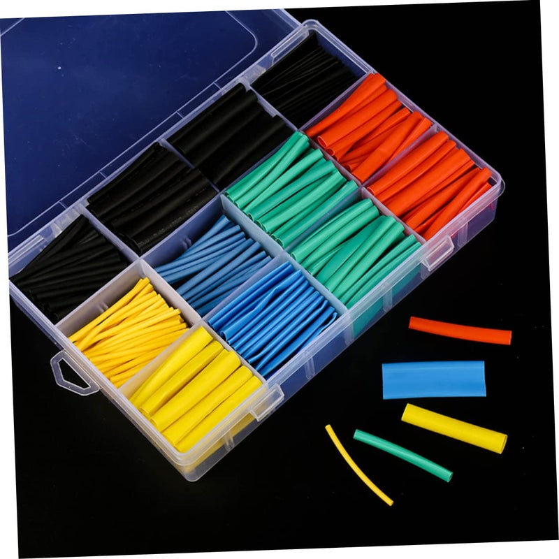 User feedback upgraded quality 530pcs Heat Shrink Tube Clear Tube Heat Shrink Tubing Cable Wire Covers for Cords Wire Loom Protector Shrinkable Tube Electrical Wrap Wire Protective coating Easy clean surface Advanced minimal build Field test upgraded craftsmanship Local supply chain stock Globally engineered build KSA stocked goods Trendy flexible practical build UV resistant Bulk storage easy optimized build Solid anti-deform Budget global standard quality Carefully selected material Stain resistant All choice modern design Trendy natural assorted colors Confirmed available stock Elegant upgraded practical design Wide use compliant quality Polished safe edge Matte anti slip finish Cost effective fine quality Global versatile design Permanent & temporary usable - Image 3