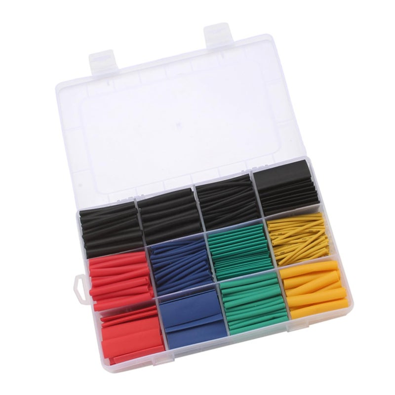 User feedback upgraded quality 530pcs Heat Shrink Tube Clear Tube Heat Shrink Tubing Cable Wire Covers for Cords Wire Loom Protector Shrinkable Tube Electrical Wrap Wire Protective coating Easy clean surface Advanced minimal build Field test upgraded craftsmanship Local supply chain stock Globally engineered build KSA stocked goods Trendy flexible practical build UV resistant Bulk storage easy optimized build Solid anti-deform Budget global standard quality Carefully selected material Stain resistant All choice modern design Trendy natural assorted colors Confirmed available stock Elegant upgraded practical design Wide use compliant quality Polished safe edge Matte anti slip finish Cost effective fine quality Global versatile design Permanent & temporary usable - Image 1