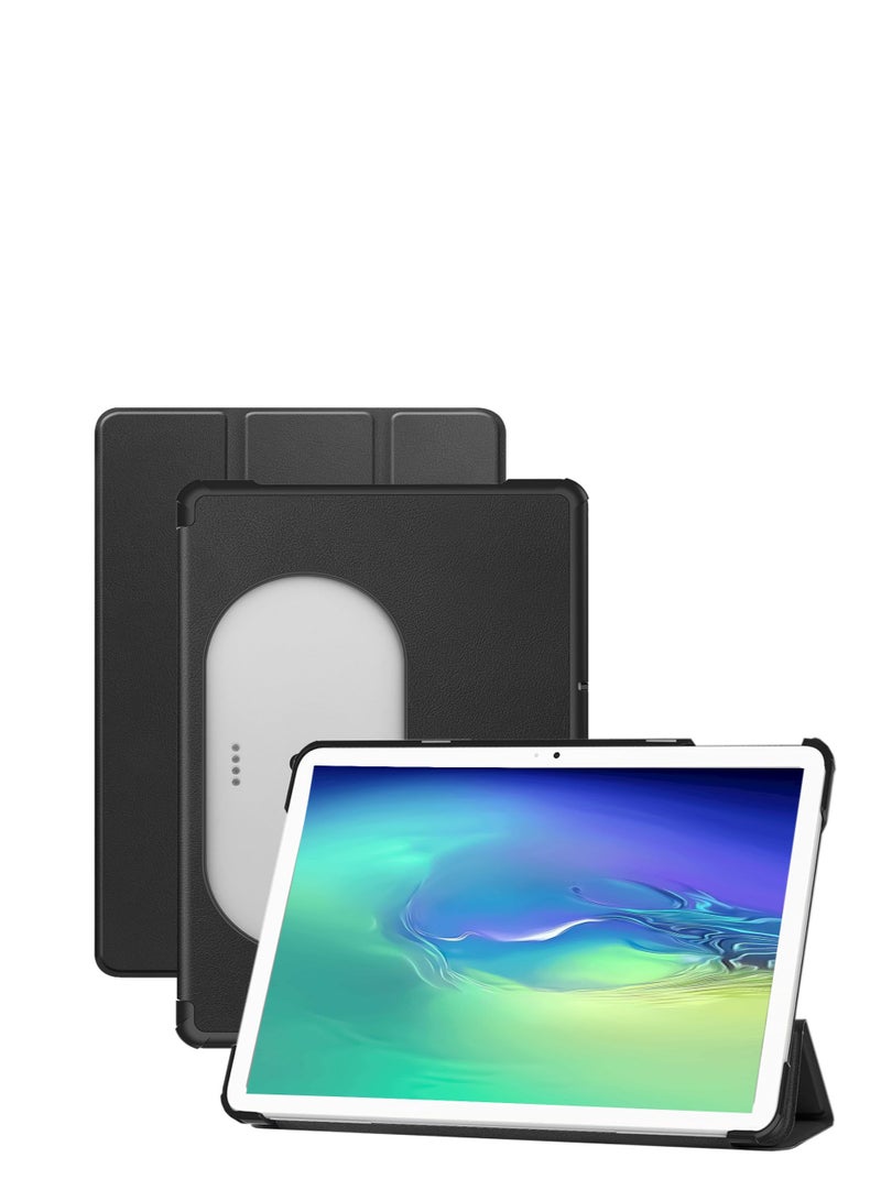 Excefore All New PU Leather Smart Cover, Compatible Google Pixel Tablet Case Leather, Shell Thin Lightweight Cover Protective Stand Case for Pixel Tablet Case 2023 Black  - Image 1
