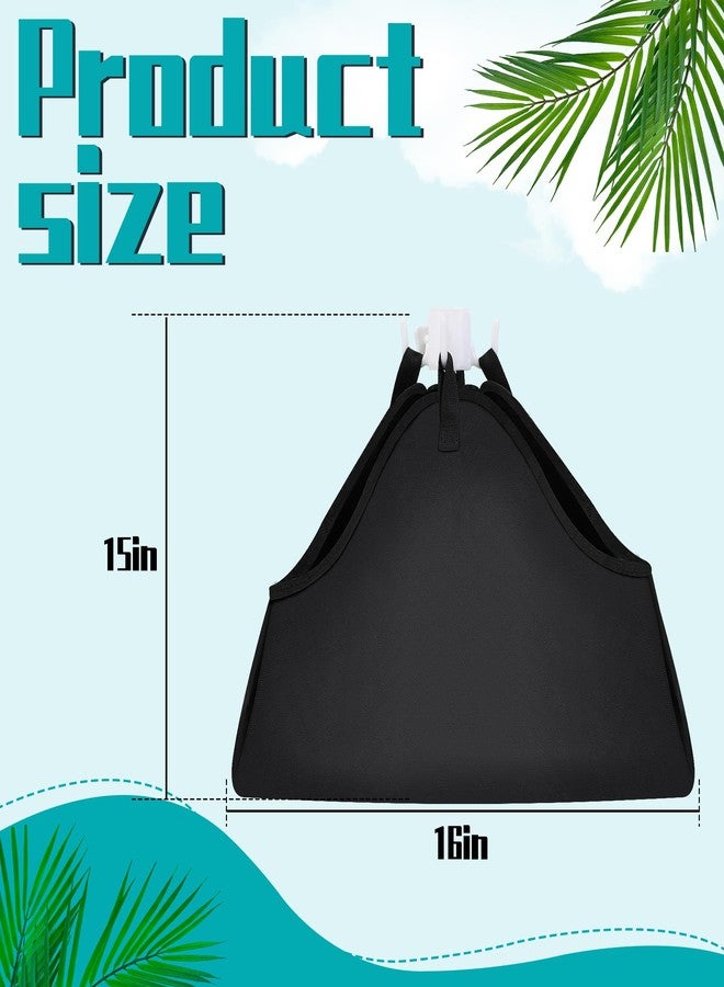 DECOHS 1 Set Beach Umbrella Base Weight- 600D Oxford Cloth Sun Umbrella Fillable Weights Sand Bags- Heavy Duty Beach Umbrella Stand Sand Anchor for Outdoor Patio Garden - Image 2