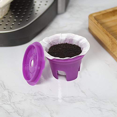 Perfect Pod Cafe Filters Paper Liners for Reusable K Cup Coffee Pods by Perfect Pod - Fits All Brands, Compatible With All Refillable Capsules - Disposable Paper Filters (100-Ct) - Image 2
