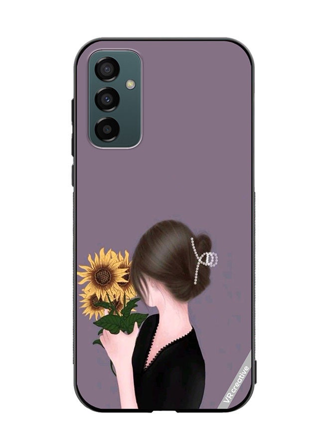 VR CREATIVE Protective Case Cover For Samsung Galaxy M23 Sunflower Design Multicolour - Image 1