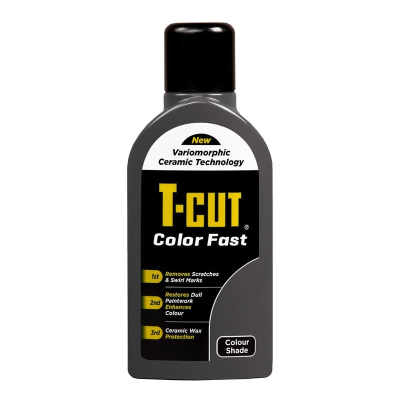 T-Cut Color Fast Grey Scratch Remover Car Polish - 500ml - Image 1