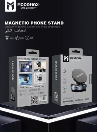 Vacuum Car Holder, Super Strong magnetic phone holder, Easy Car Phone Mount, Multi-Function Car Phone Holder, Easy-Moving mobile holder car, 360 Rotation Universal car mobile holder magnetic, Magnetic Car Phone Holder with Charging, car mobile holder by Moogmax - view 5