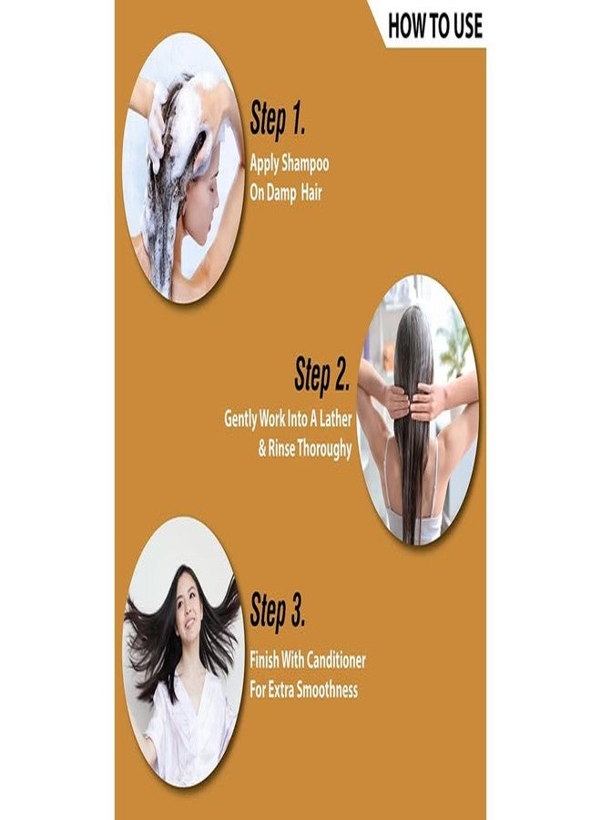 كريس مجموعة شامبو وبلسم KRESS Keratin Btox للعناية اليومية، خالية من الكبريتات والبارابين، 300 مل لكل عبوة (عبوة من قطعتين) - Image 5