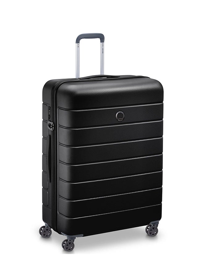 DELSEY Lagos 4 Double Wheels Hard 3pcs Luggage Set 22/26/30 Inch Black  - Image 2