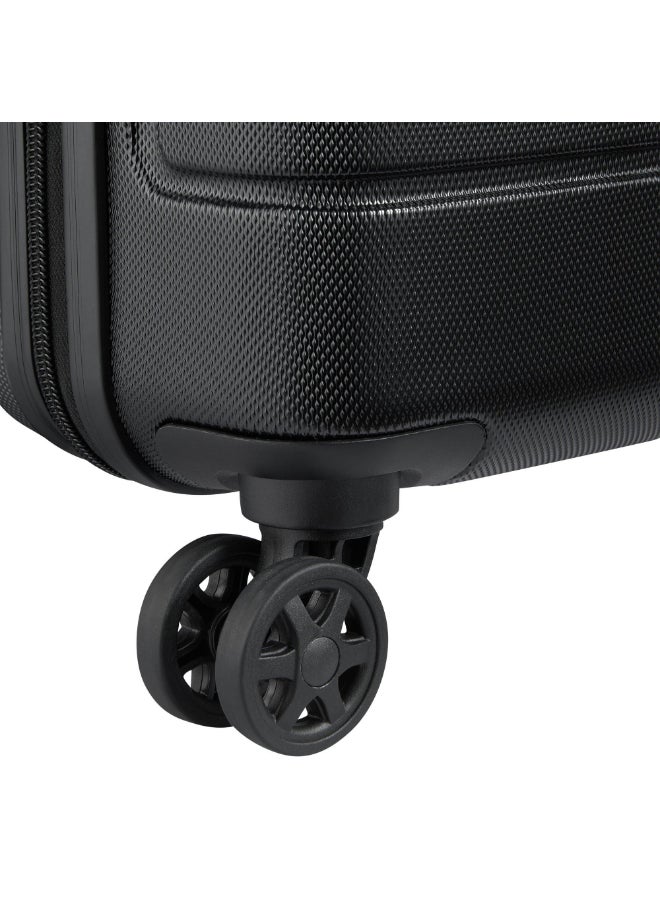 DELSEY Lagos 4 Double Wheels Hard 3pcs Luggage Set 22/26/30 Inch Black  - Image 4