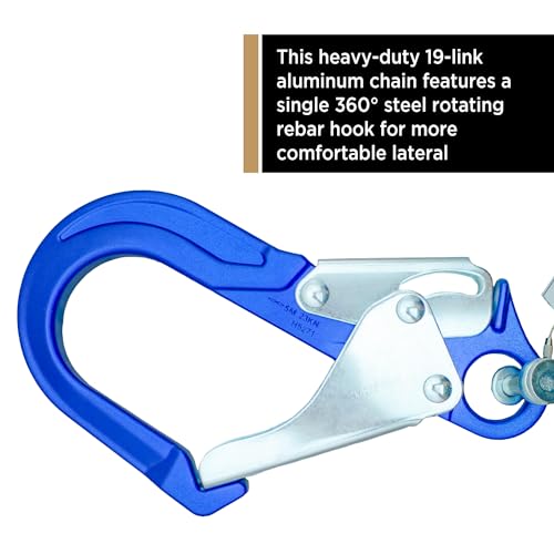 AFP Rebar Positioning Chain Assembly with Swivel Hook (Aluminum) - Image 4