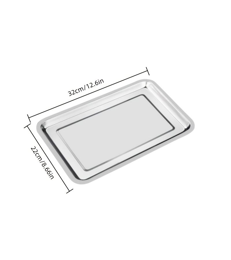 2Pcs Stainless Steel Colander Garden Sieve Tray Set for Soil Compost Sand Filtration - Image 4
