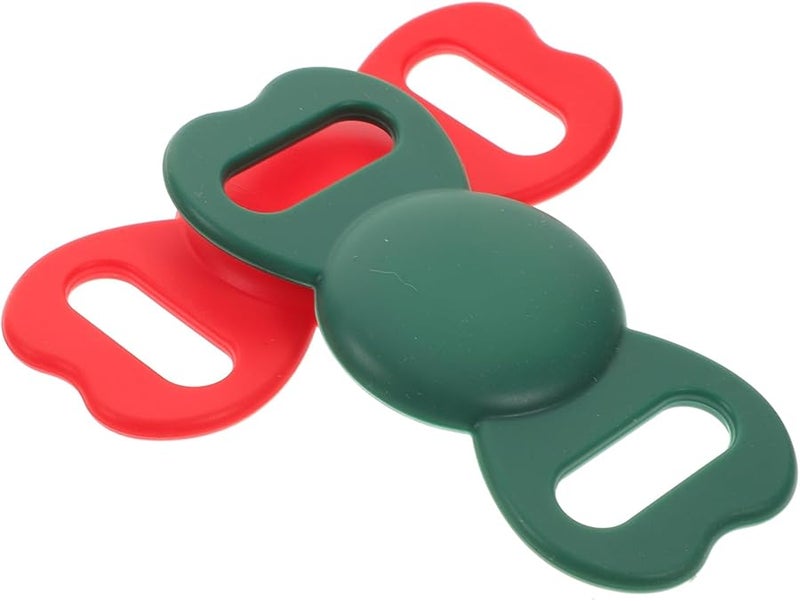 Jogfuny 2 حزمة واقية من السيليكون مقاوم للصدمات غطاء حالة لطوق الكلب تعقب الحيوانات الأليفة سهلة التركيب - Image 1