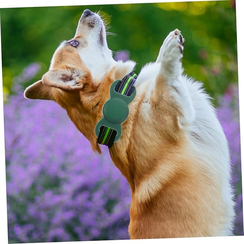 Jogfuny 2 حزمة واقية من السيليكون مقاوم للصدمات غطاء حالة لطوق الكلب تعقب الحيوانات الأليفة سهلة التركيب - Image 2