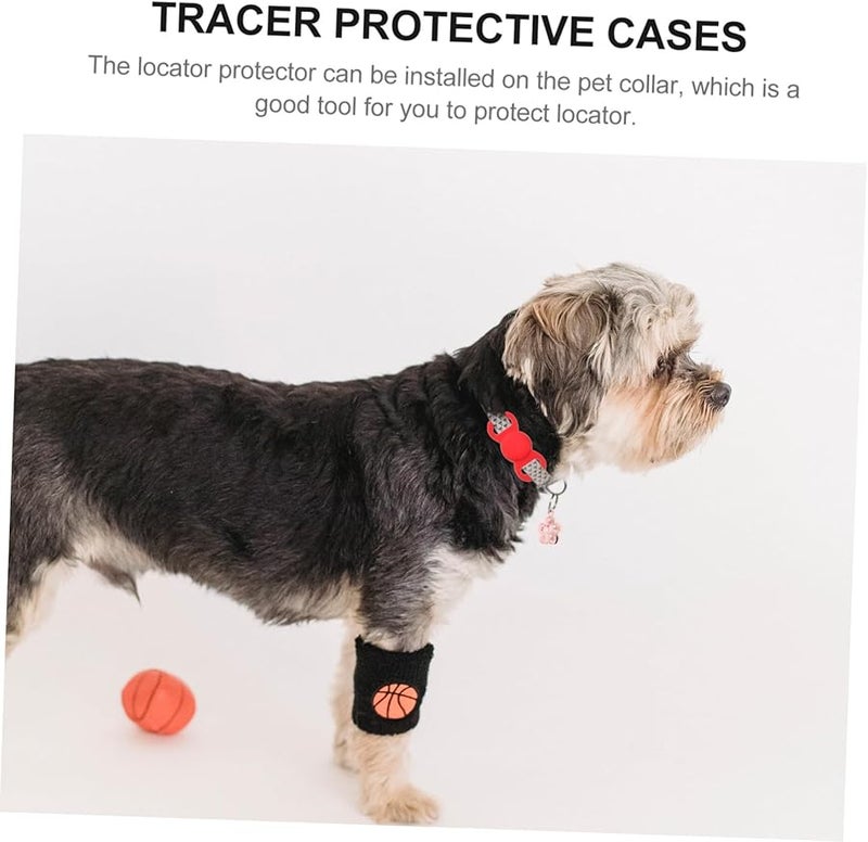 Jogfuny 2 حزمة واقية من السيليكون مقاوم للصدمات غطاء حالة لطوق الكلب تعقب الحيوانات الأليفة سهلة التركيب - Image 3