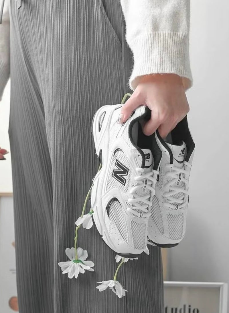 New Balance 530 Casual Sneakers Pure White/Black  - Image 5