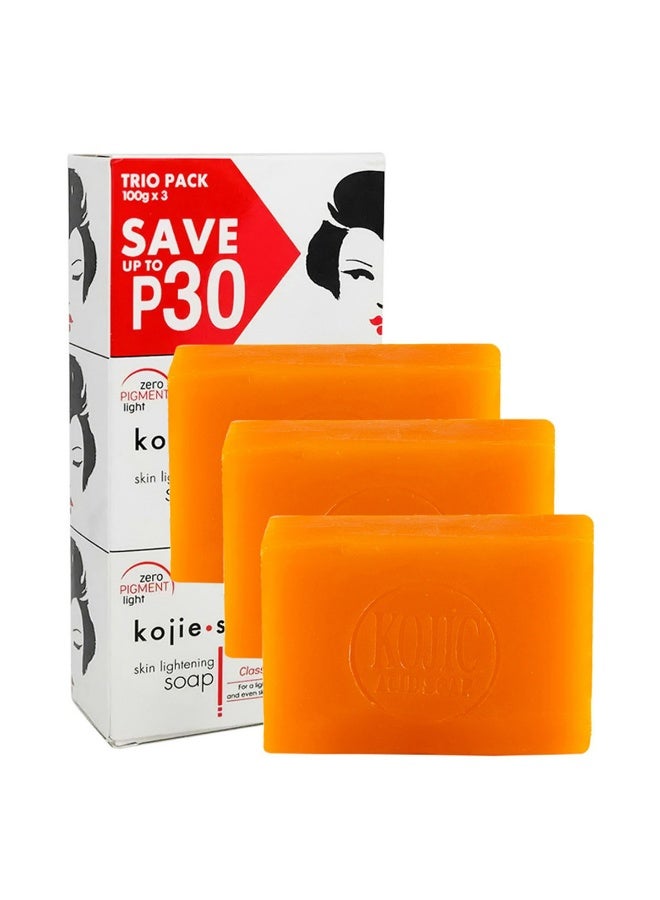 صابونة كوجي سان الأصلية لتفتيح البشرة 3x100g