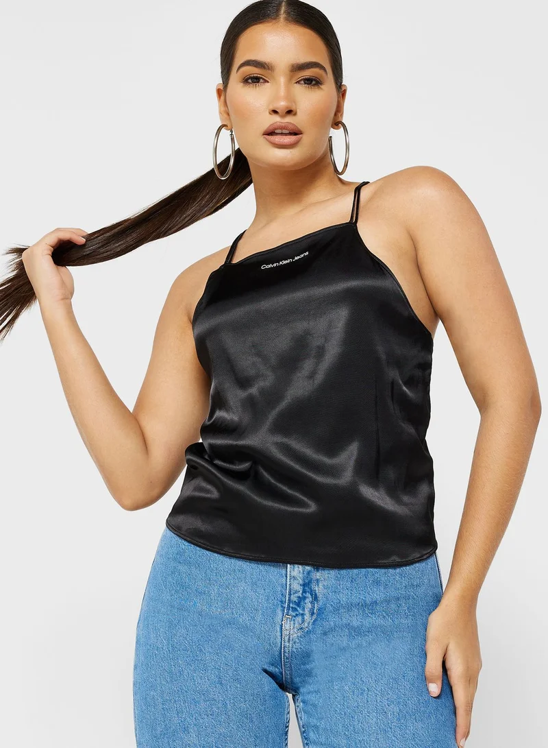 Calvin Klein Jeans Strappy Knitted Tank