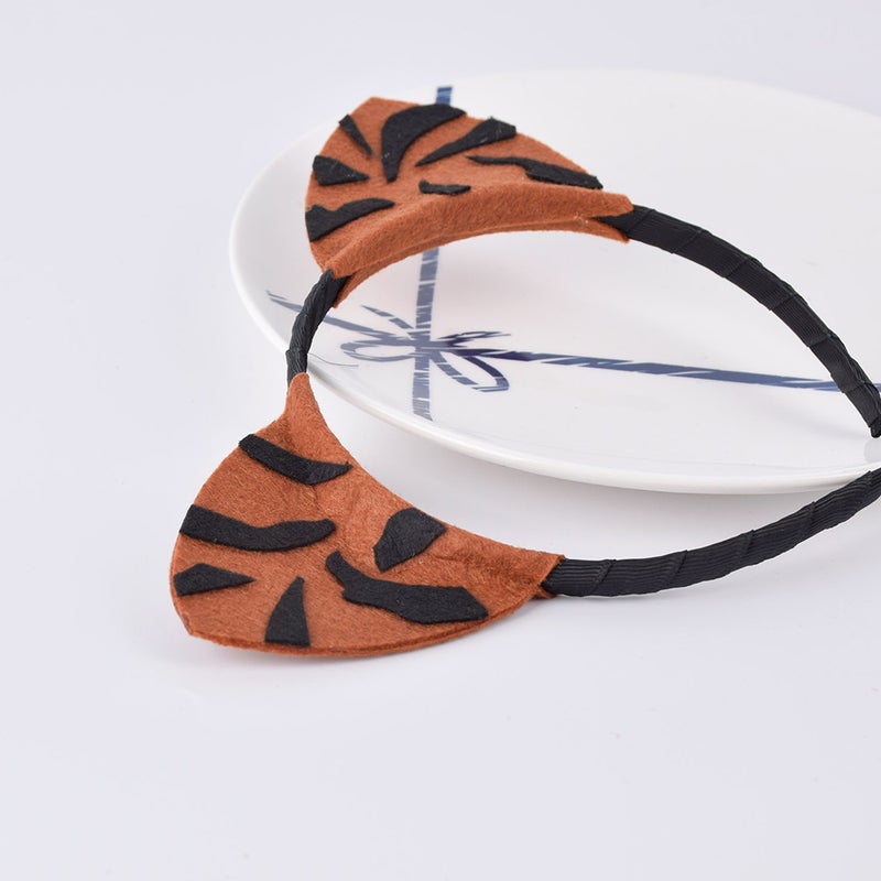 8 pcs Elephant Fashion Kids Party Headdress Animal Cosplay Kids Hair (Lion, Tiger, Elephant, ) - Image 3