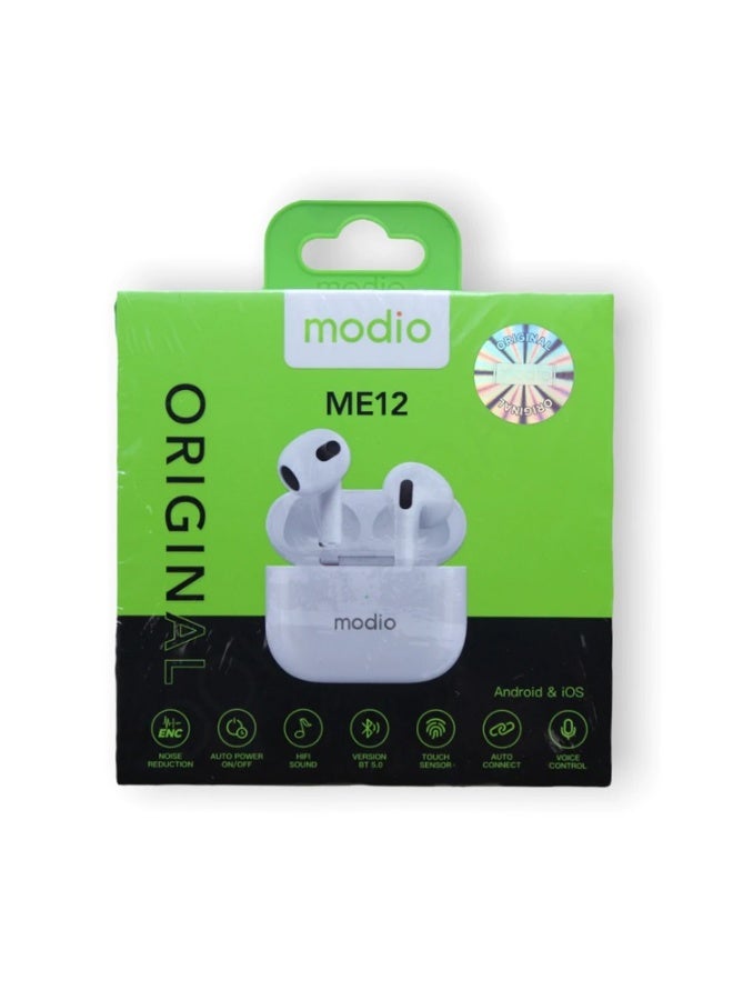 modio ME12 Bluetooth Wireless Earphone for Android and iOS - Image 5