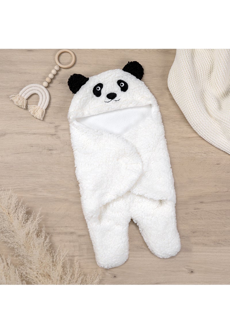 general Adjustable Soft Baby Swaddling Infant Hooded Wearable Blanket Sleeping Bag - Image 1