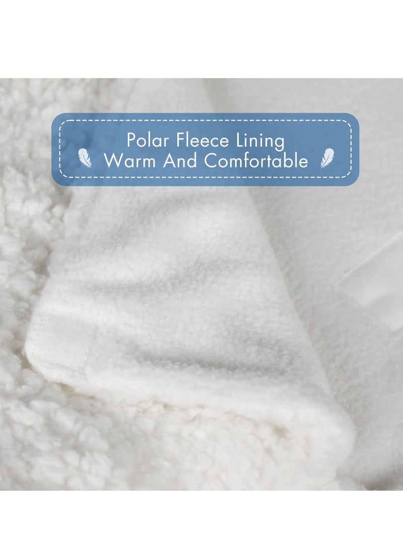 general Adjustable Soft Baby Swaddling Infant Hooded Wearable Blanket Sleeping Bag - Image 5