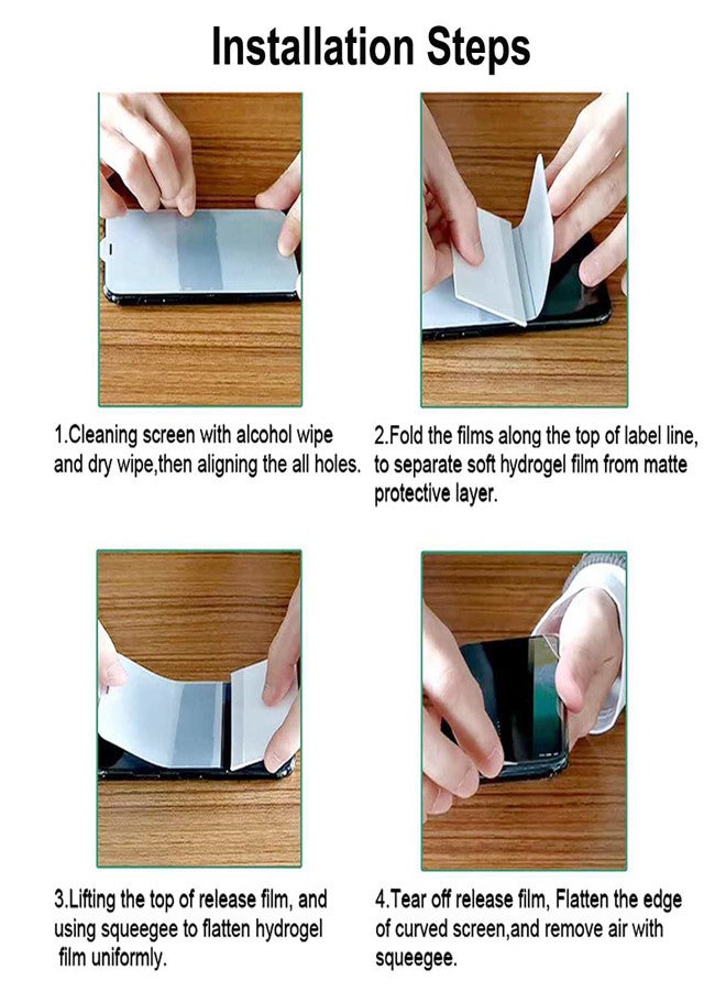 BGM TECNO Spark 5 pro Privacy Hydrogel Screen Film Compatible For TECNO Spark 5 pro Front Full Coverage, HD Clear, Anti-Scratch, Ultra-Thin Flexible Soft TPU Screen Guard  - Image 2