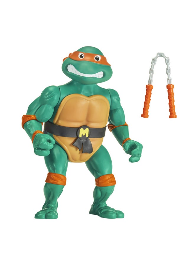 Playmates Teenage Mutant Ninja Turtles- Original Classic Michelangelo Giant Figure - Image 2