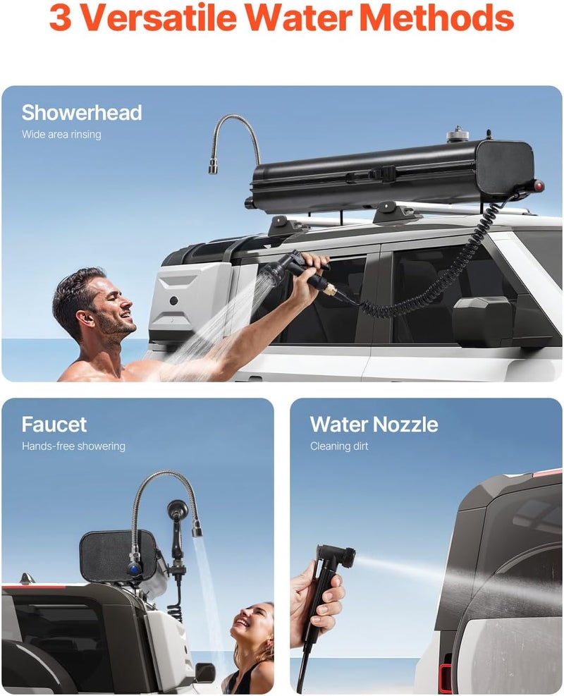 VEVOR 4 Gallon Pressurized Water Tank - Image 2