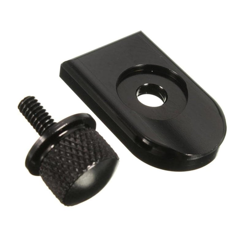 Black CNC Motorcycle Seat Quick Release Screw Bolt Replacement Modification Part - Image 2