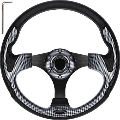 MOSNAI Golf Cart Steering Wheel Fit Club Car EZGO Yamaha Universal Steering Wheel for EZGO TXT RXV, Club Car DS Precedent Tempo, Yamaha G2-G29 Most Golf Cart - Image 1