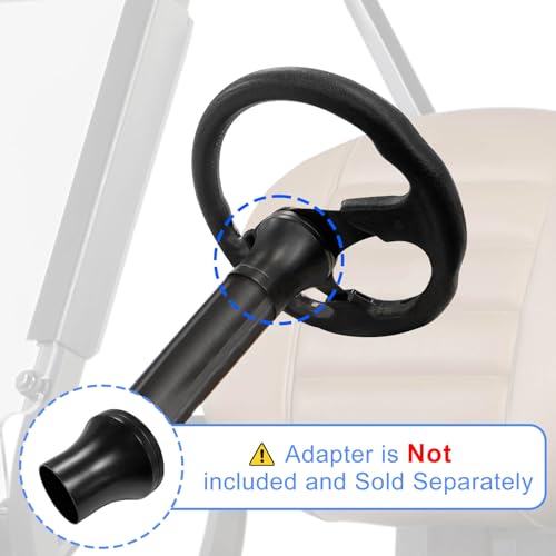 MOSNAI Golf Cart Steering Wheel Fit Club Car EZGO Yamaha Universal Steering Wheel for EZGO TXT RXV, Club Car DS Precedent Tempo, Yamaha G2-G29 Most Golf Cart - Image 5