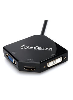 ماركة غير محددة محول كابل متعدد الوظائف من منفذ DisplayPort كبير DP2 إلى HDMI VGA DVI من CABLEDECONN  - Image 1