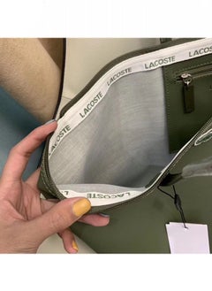 LACOSTE Lacoste Women's Concept Fashion Versatile Small Zipper Handbag Shoulder Bag  - Image 5