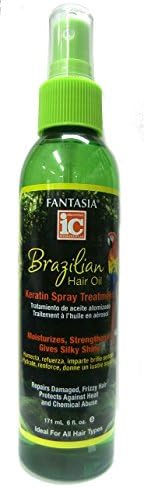 Fantasia IC Brazilian Hair Oil Keratin Spray Treatment 171ml