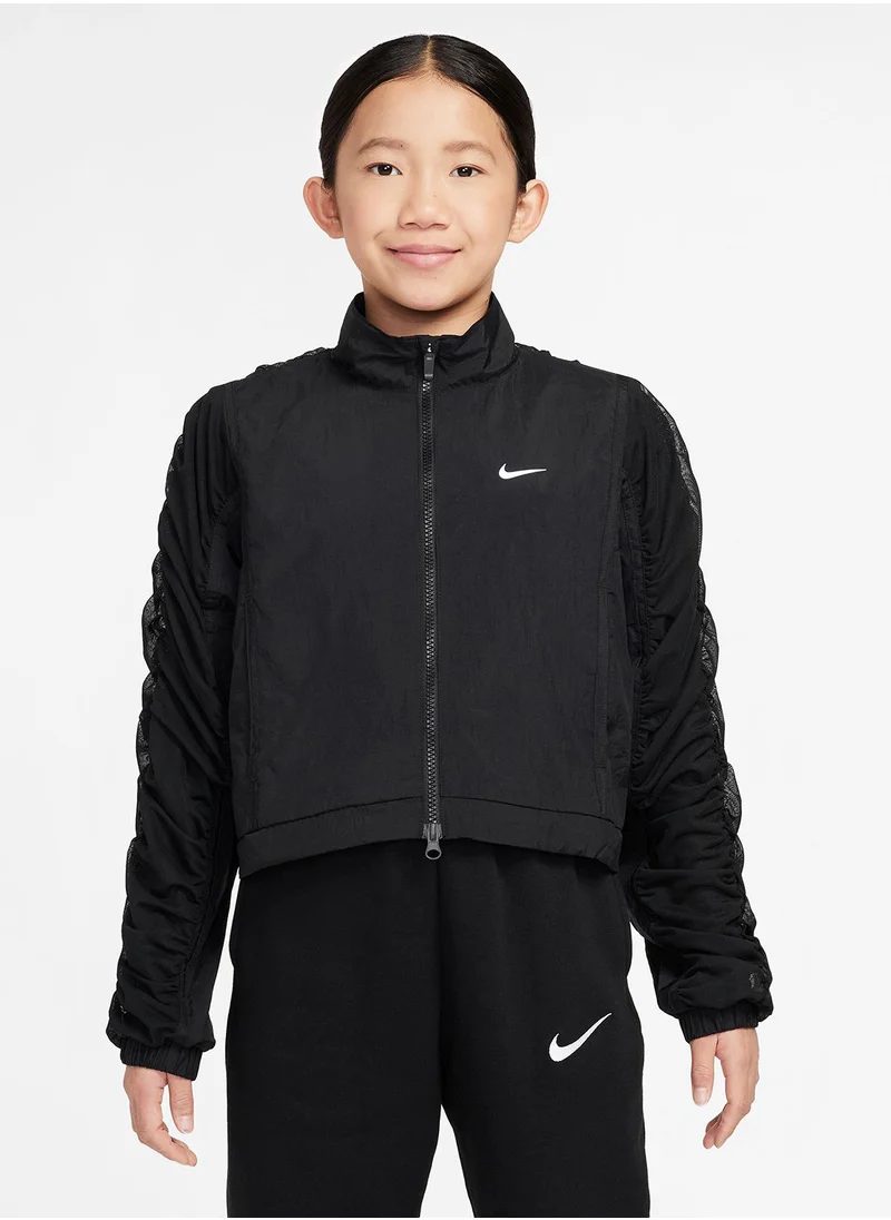 نايكي Youth Nsw Woven Dance Jacket
